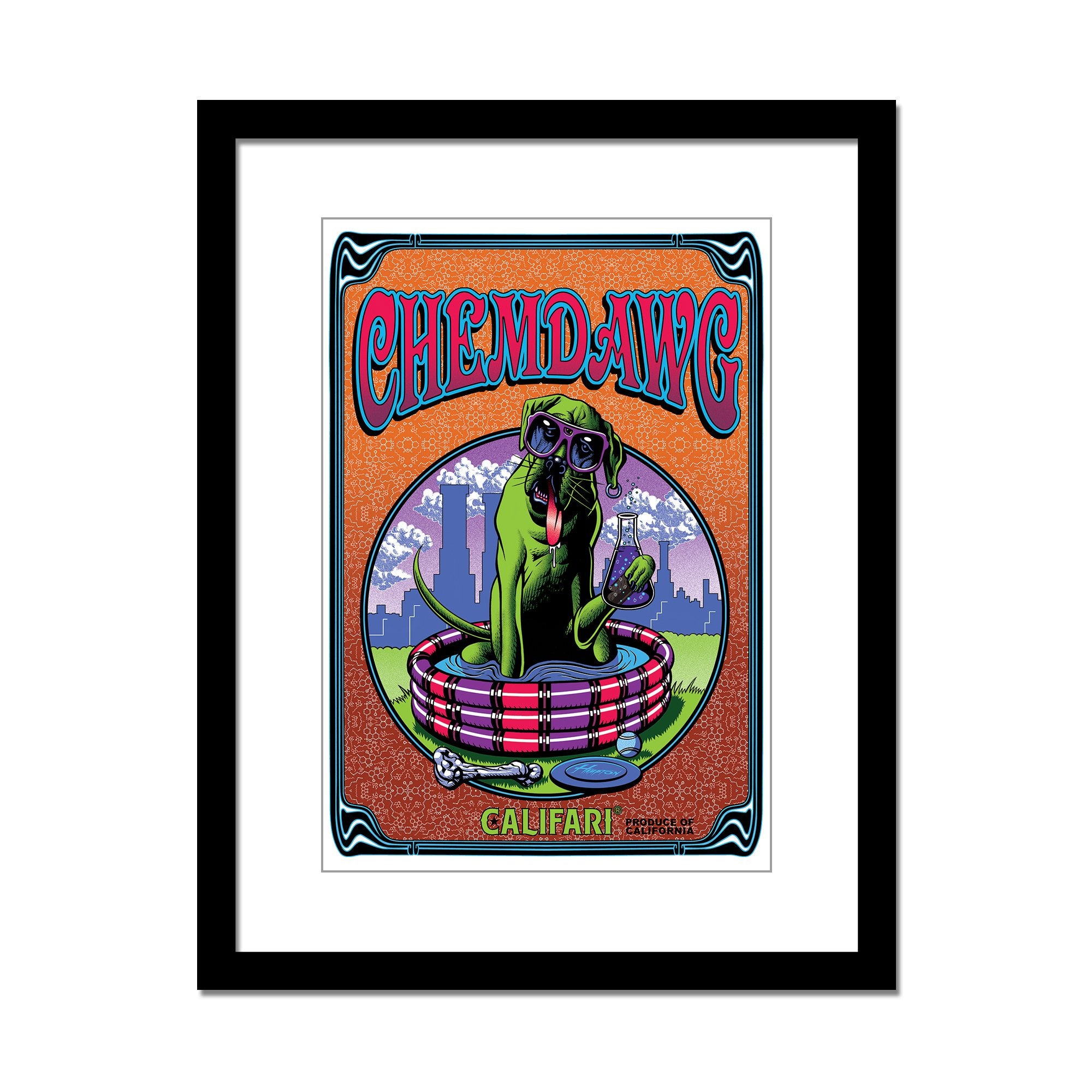 GANJA WHITE NIGHT & LSDREAM SIGNED “UNITY” 12X12 PHOTO WITH