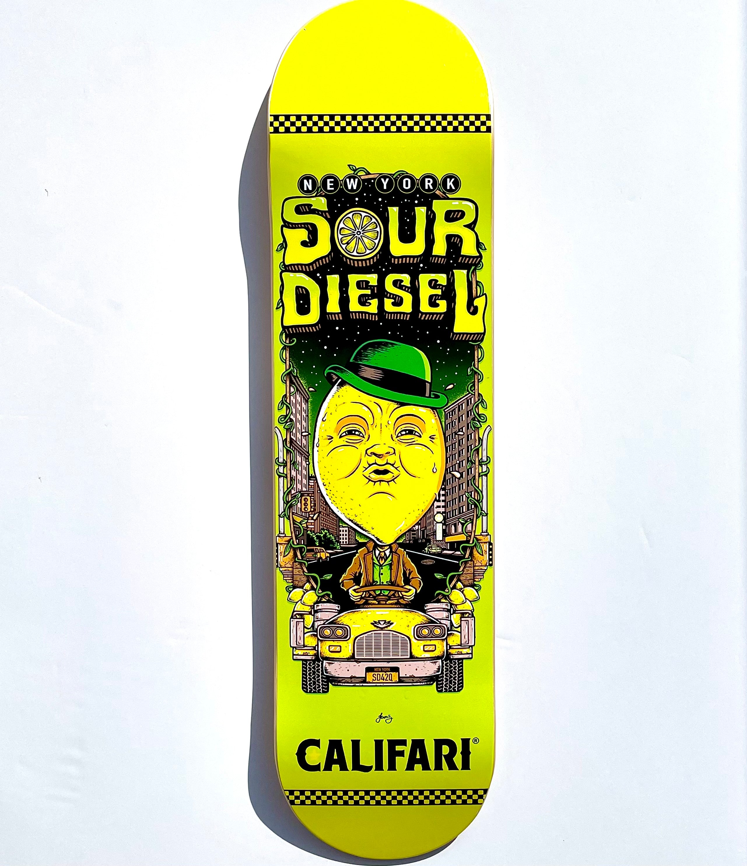 New York Sour Diesel Skate Deck Califari