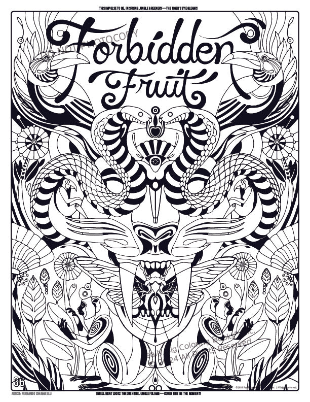 Califari's Adult Coloring Book - A Relaxation Tool