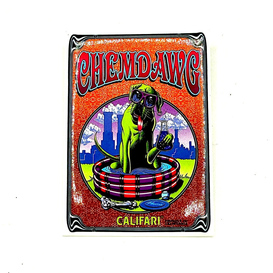 Chem Dawg Fridge Magnet