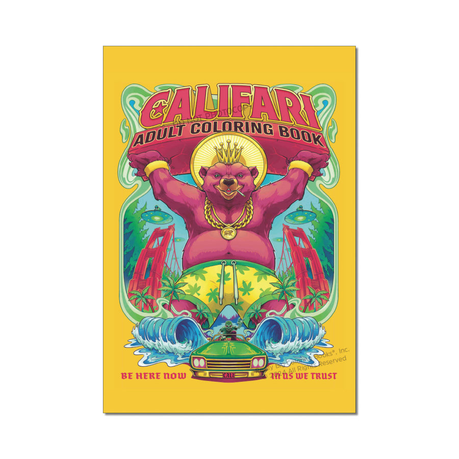 Califari's Adult Coloring Book - A Relaxation Tool