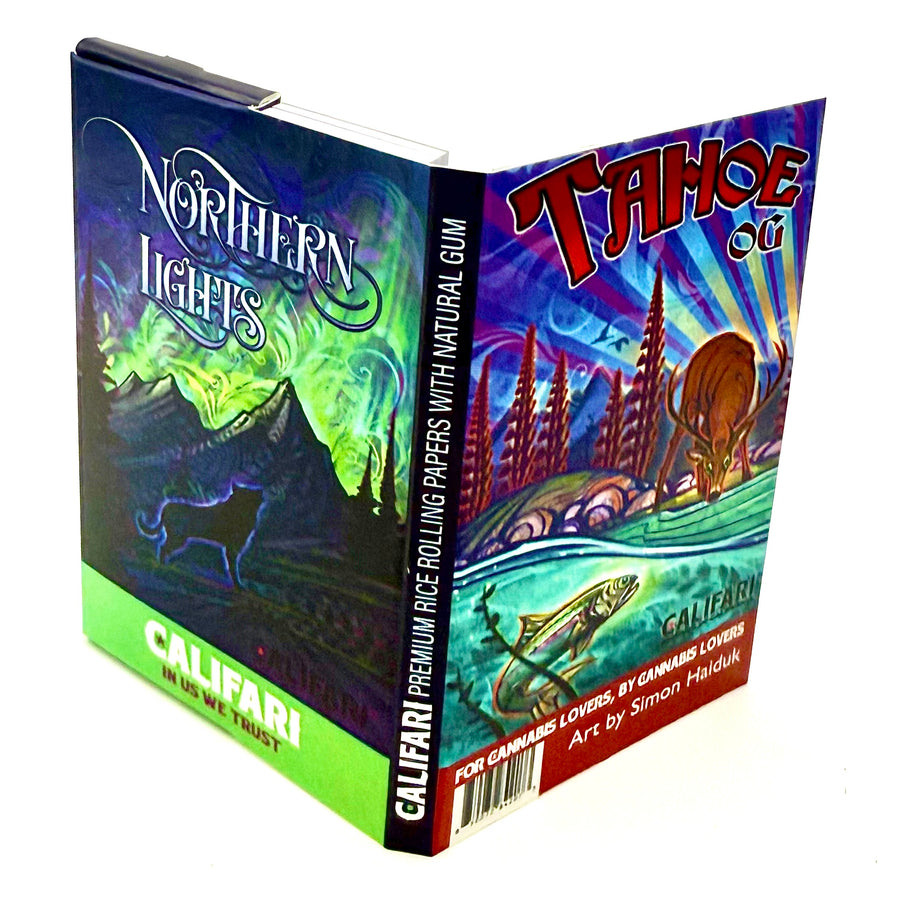 Northern Lights Rolling Papers Box - Regular Size Hybrid Papers