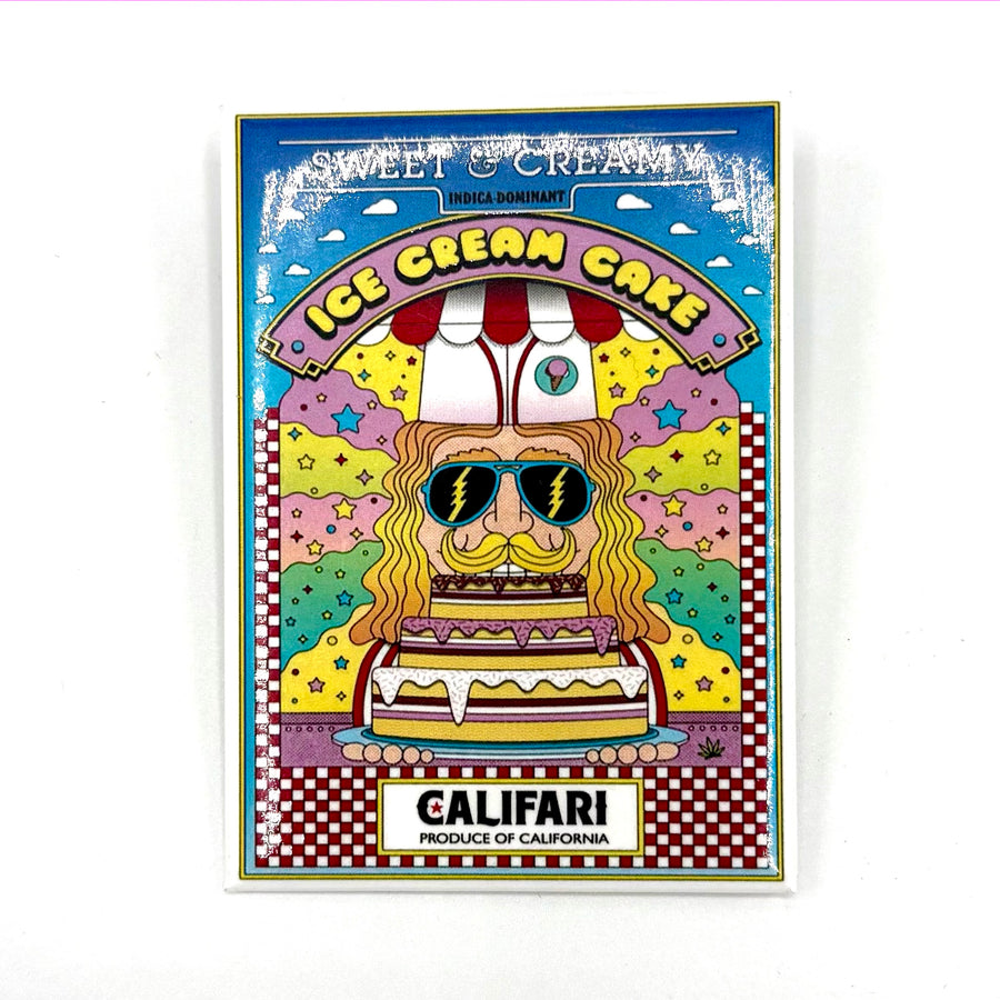 Ice Cream Cake Fridge Magnet