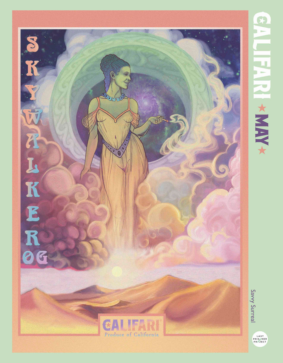 2025 Cannabis Art Benefit Calendar * Half the Proceeds to Last Prisoner Project