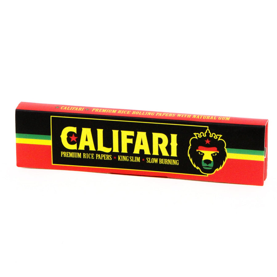 King Slim Rice Rolling Papers – 24 pack Dispenser