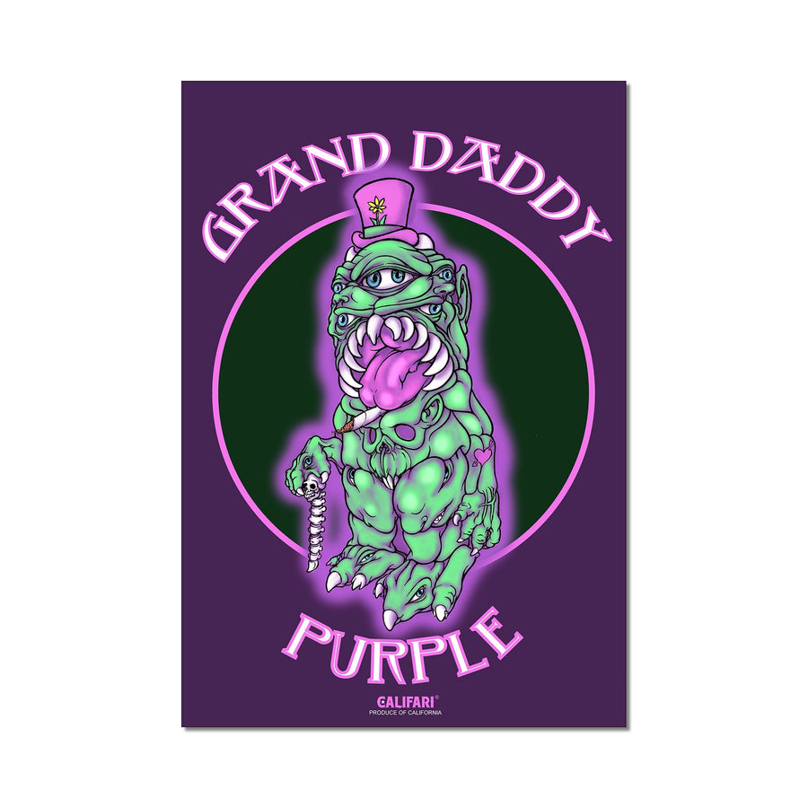 Grand Daddy Purple Strain Art
