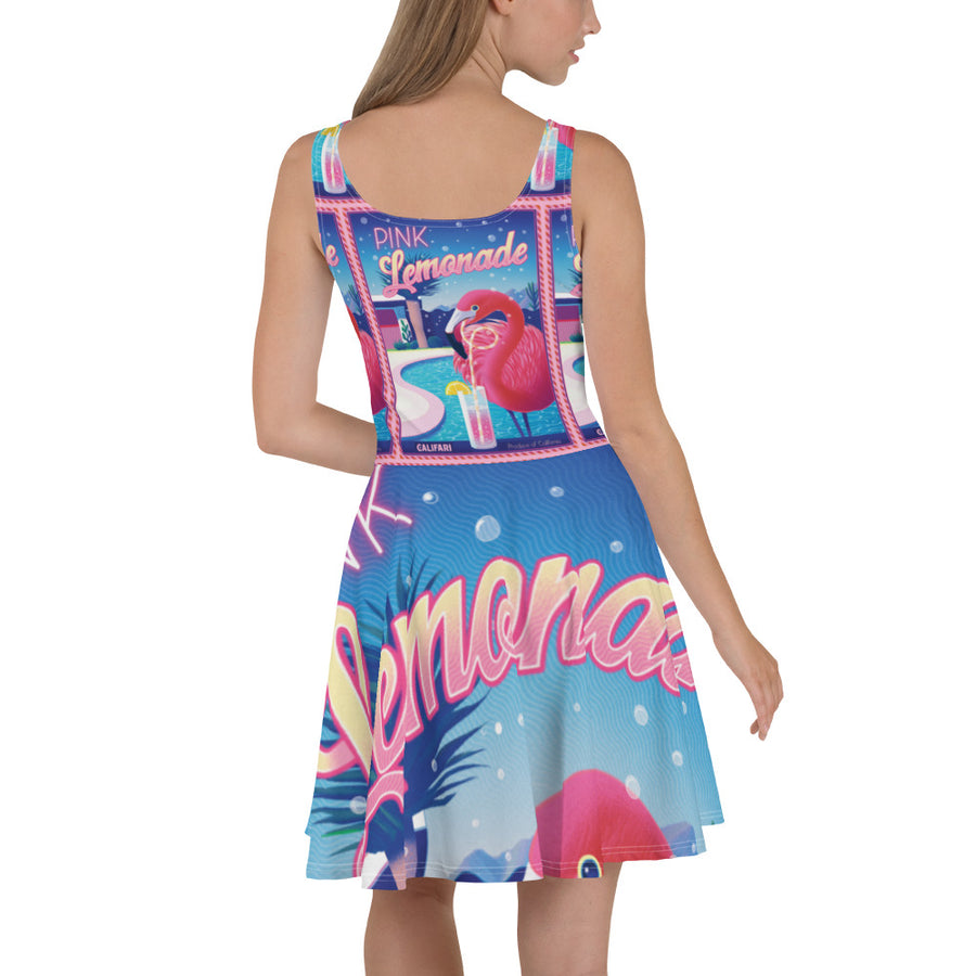 Pink Lemonade Skater Dress