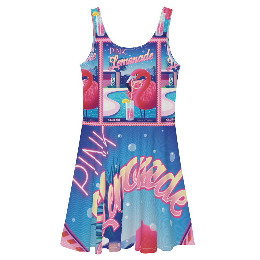 Pink Lemonade Skater Dress
