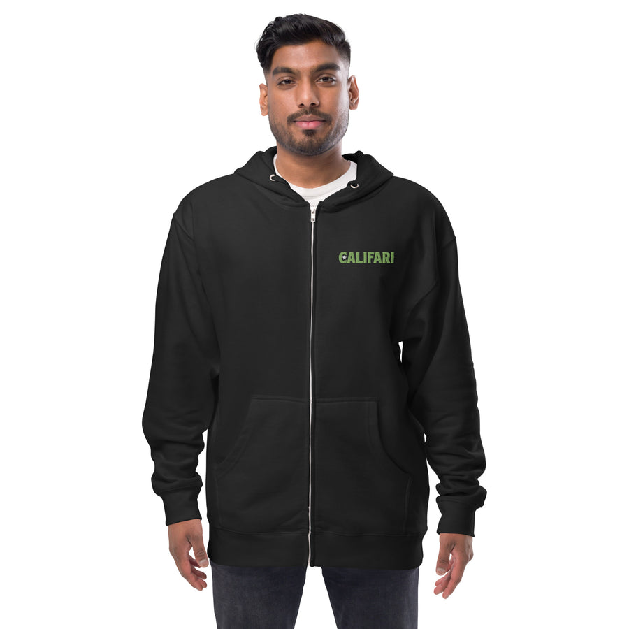 OG Kush - Unisex fleece zip up hoodie