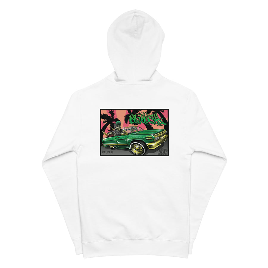 OG Kush Unisex fleece zip up hoodie