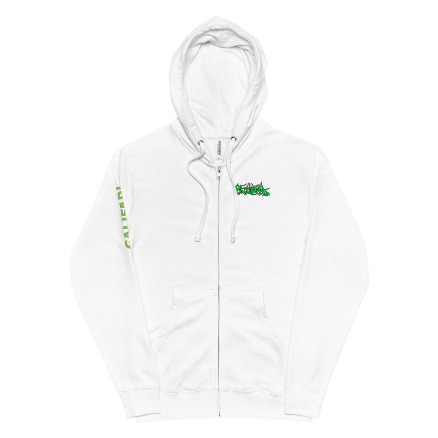 OG Kush Hyped Up Unisex fleece zip up hoodie