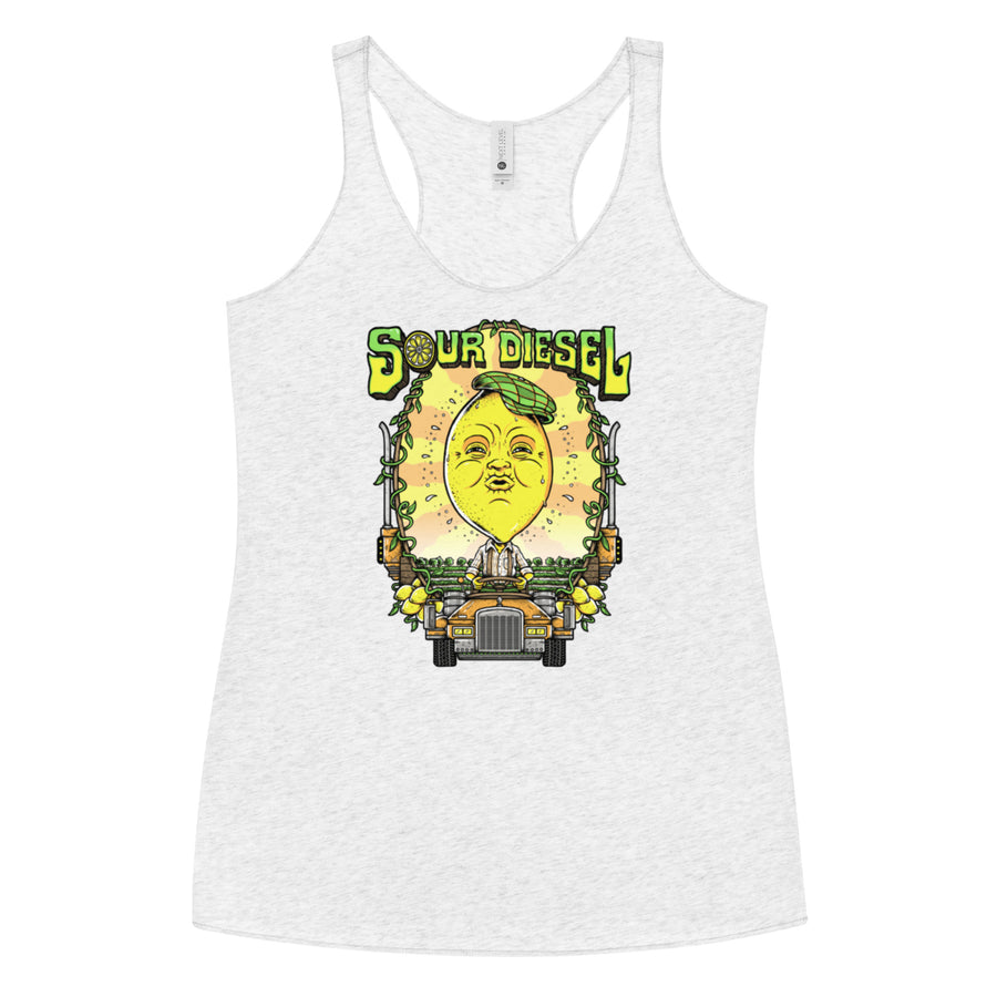 Sour Diesel Women's Racerback Tank